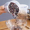 Cross-Border Sealed Plastic Box Storage Jar Transparent Dried Fruit Storage Jar Sealed Jar Kitchen Moisture-Proof Grain Jar