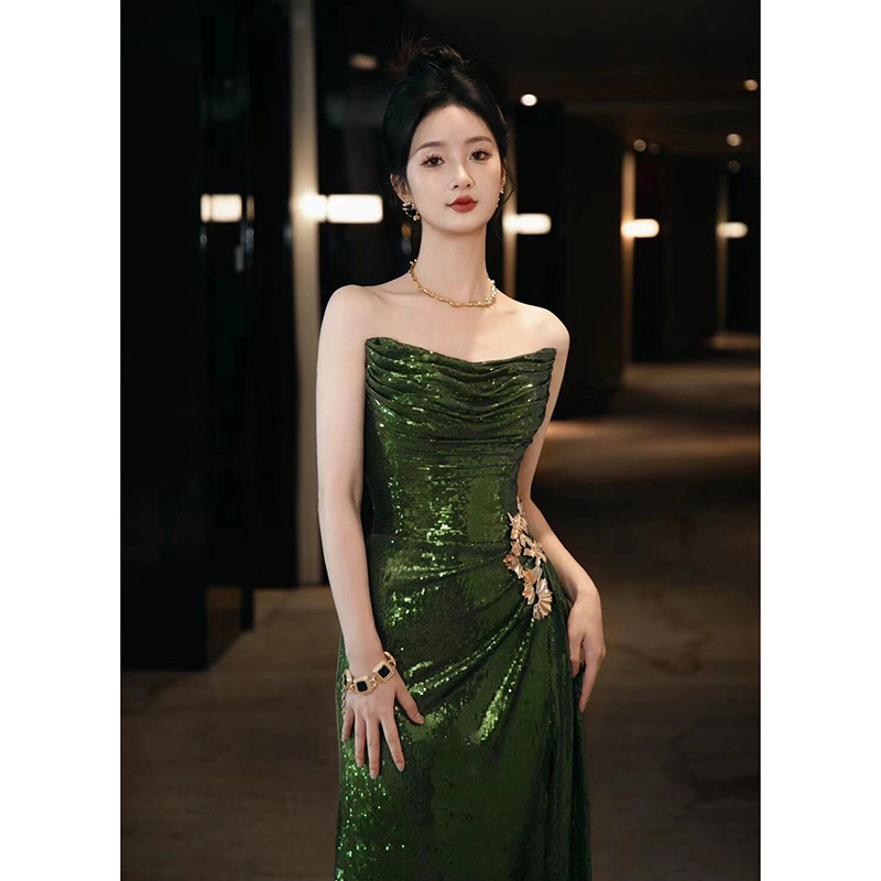 (Mới) Mã K6382 Giá 2390K: Váy Đầm Liền Thân Dự Tiệc Nữ Mityor Dáng Ôm Body Gợi Cảm Sexy Kiểu Đuôi Cá Thời Trang Nữ Chất Liệu G05 Sản Phẩm Mới, (Miễn Phí Vận Chuyển Toàn Quốc).
