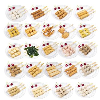 Japanese-Style Oden Ingredients Skewers for Convenience Stores Wholesale Instant Meatballs Wholesale