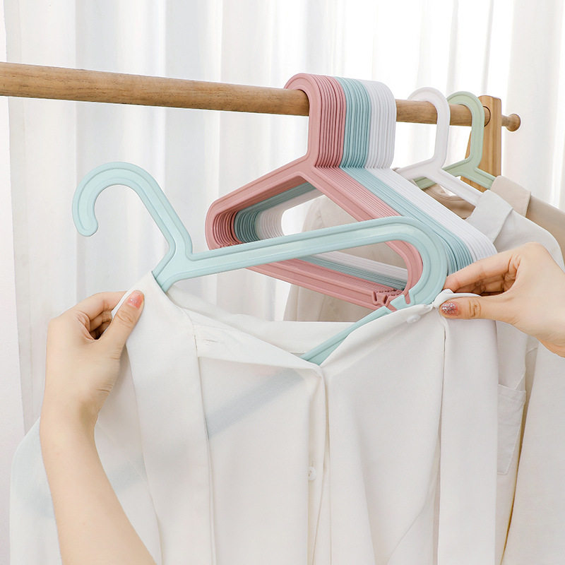 Children's Clothes Hangers for Home Use, Non-Slip Plastic Hangers, Clothes Drying Racks, Baby and Kids Storage Clothes Hangers, Wholesale