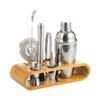 Cross-Border Bartending Tools Shaker 10-Piece Set Stainless Steel Shaker Cup Mixing Cup Bartending Set Bar Supplies