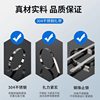 304 Self-Locking Stainless Steel Cable Ties 4.6*200/300 Buckle Straps for Power Bundling and Cable Ties for Marine Use