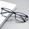 New Tr Screwless Myopia Glasses Lightweight Frame Anti-Blue Light Fashion Hd Square Frame Anti-Blue Light Glasses Wholesale