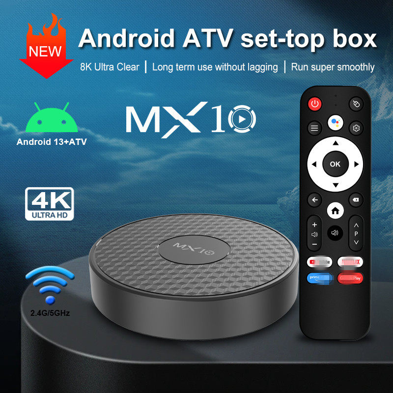 Mx10 K3 Set-Top Box H313 2Gb/8Gb Android Box 4K Voice Remote Control Tvbox