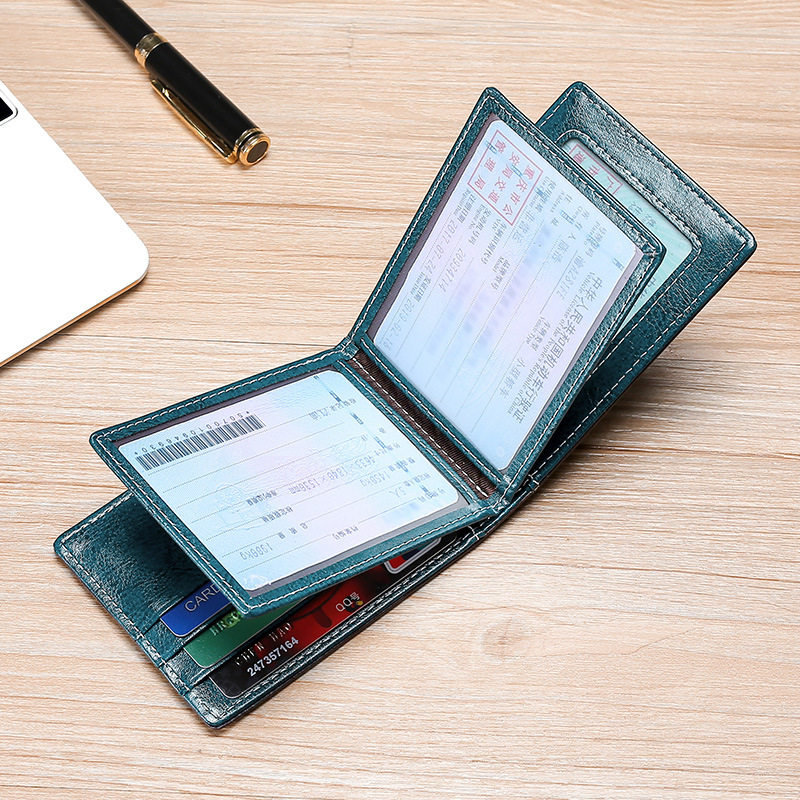 New ladies leather driver's license holster driving license holster embroidered cowhide multi-card ID bag wholesale driver's license