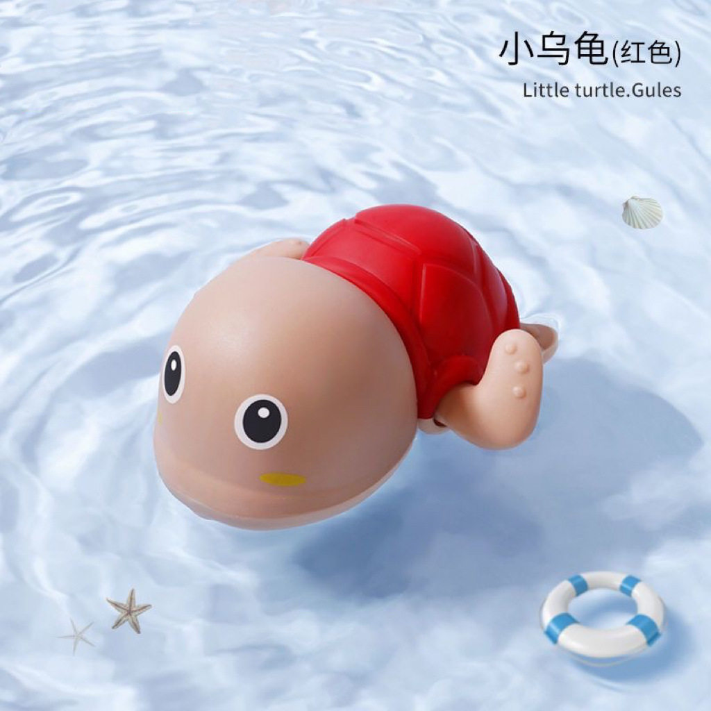 抖音洗澡玩具儿童戏水小海豚游泳宝宝小孩玩水小鸭子小乌龟男女孩