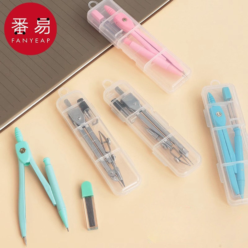 Free Shipping/10Y Compass A1P60-Metallic Mathematics Compass for Elementary School Students, Special for Geometry Teaching and Drawing