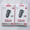 Brand H006Pd30W+66W Fully Compatible Fast Charging Car Charger Factory Wholesale Car Pd Fast Charging