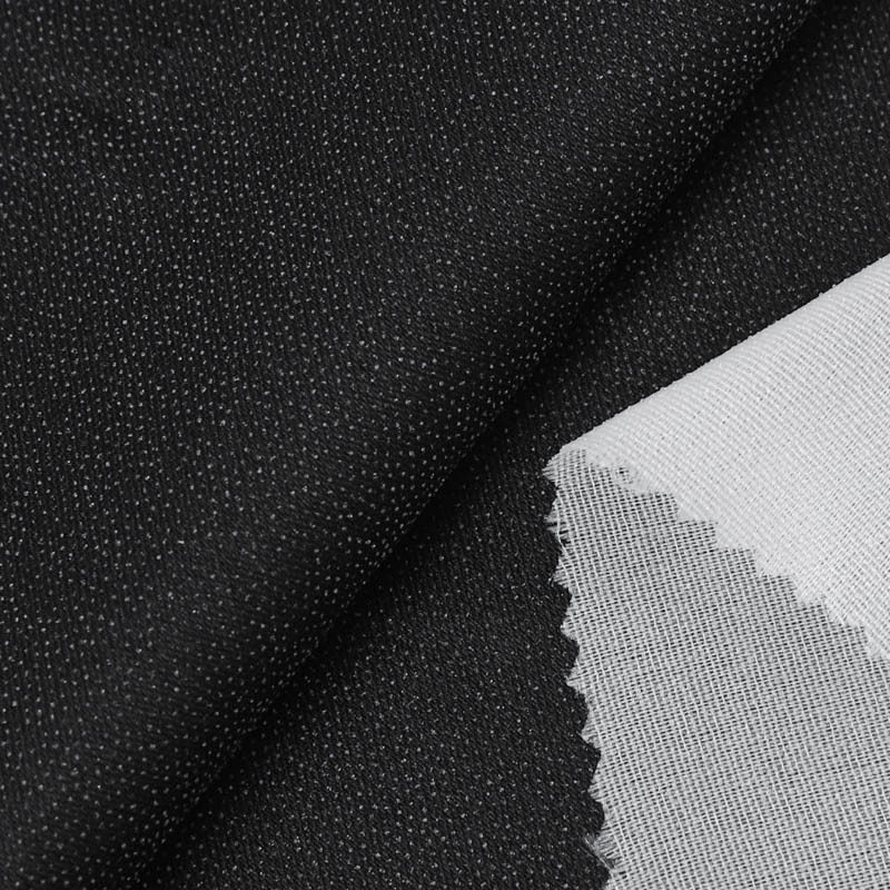 30D Chiffon Lining Cloth Washed Knitted Lining Adhesive Lining 1.5 m Hot Melt Adhesive Lining Garment Accessories Lining Cloth Hot Lining