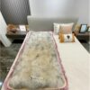 Single Mattress Bay Window Mat Fur Integrated Pure Wool Goatskin Sofa Cushion