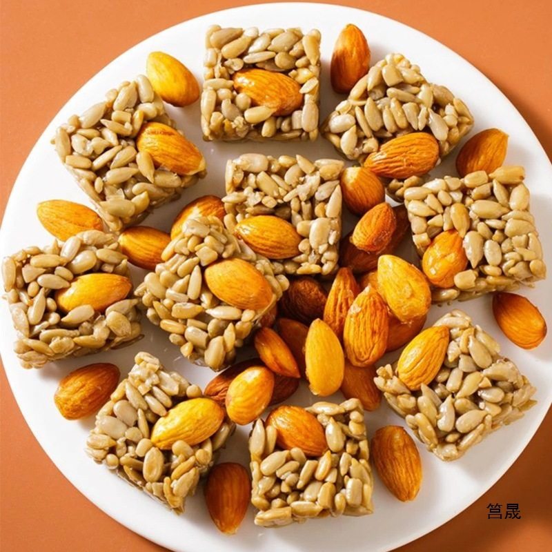 Fengqi almond melon seed crisp independent packaging sunflower seed nut crisp net red office snack