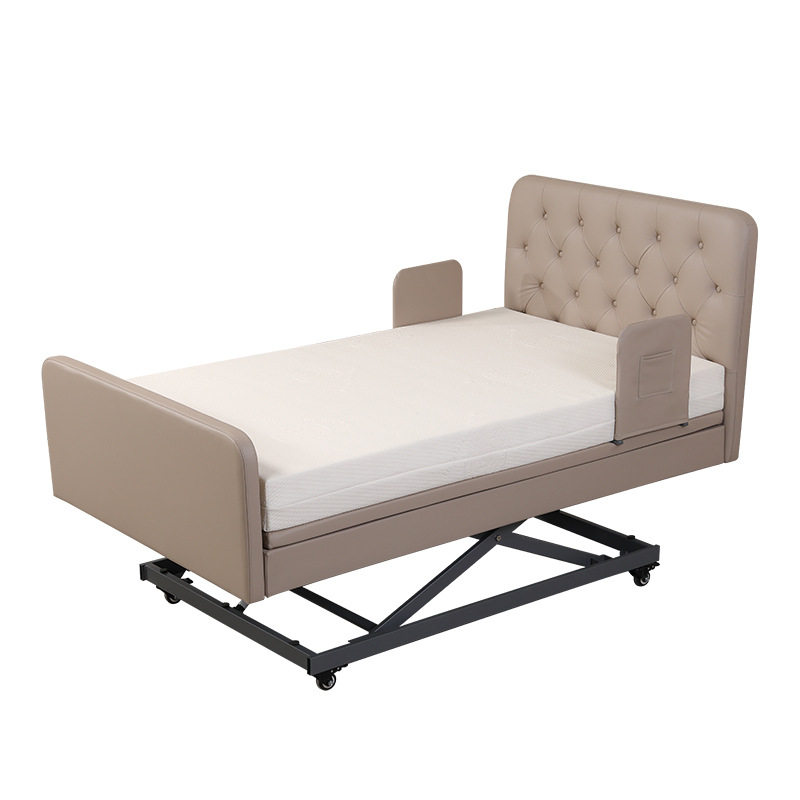 Multifunctional Electric Adjustable Nursing Bed for the Elderly, Three-Function Fully Automatic Overall Adjustable Single Bed