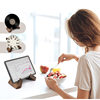 Household Lazy Recipe Stand Reading Stand Solid Wood Record Storage Display Stand iPad Wooden Lazy Stand