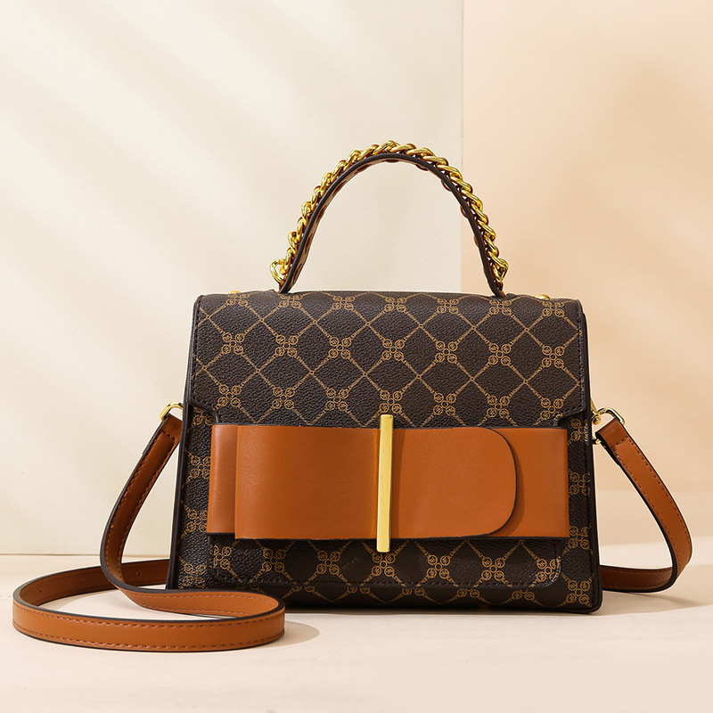 Túi Xách Nữ Họa Tiết Hoa Phục Cổ Cổ Điển