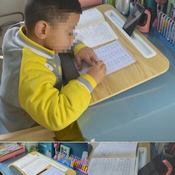 Reading Rack Bookshelf Postgraduate Entrance Examination Desktop Inclined Writing Board Kidsren's Reading Reading Rack Writing Learning Homework Bracket