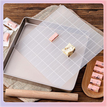 L5Hm Snowflake Crispy Mold Plate Nougat Tool Set Household Complete Milk Date DIY Material Handmade Plate