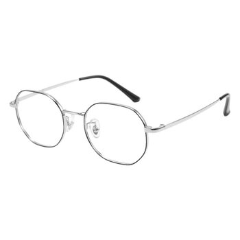 Ultra-light Polygonal Pure Titanium Short-sighted Eye Frame Women's Small Frame Anti-blue Light Red Book Internet Celebrity Same-style Danyang Eye Frame