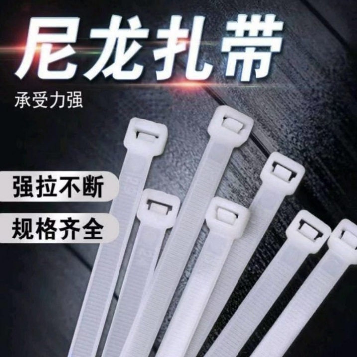 Nylon Cable Ties White 4*300mm 250 Pieces/Pack