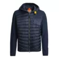 Blue down jacket