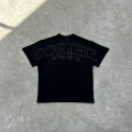 Black print/black/short sleeves (good quality)