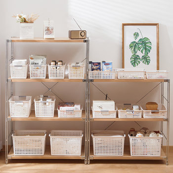 Desktop Storage Basket Sundries Storage Box Kindergarten Toy Storage Basket Book Snack Cabinet Storage Basket