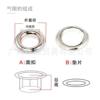 Copper air eye bag hollow rivet clothing buttonhole shoe bag hardware accessories buttonhole buckle
