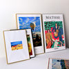 Simple Creative Aluminum Alloy Photo Frame Fixed Any Size Mounted Poster Puzzle Picture Frame Wall Fixed Thin Narrow Side Making