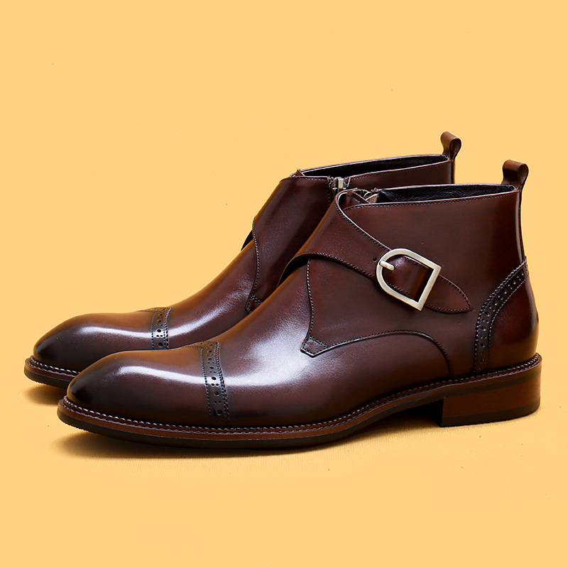 (Mới) Mã L0673 Giá 2640K: Boot Martin Nam Faente Hàng Mùa Xuân Thu Đông Giày Dép Nam Chất Liệu Da Bò G06 Sản Phẩm Mới, (Miễn Phí Vận Chuyển Toàn Quốc).