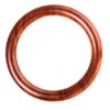 Natural Taishan Century-Old Peach Wood Bracelet for Women, Couple's Peach Wood Old Peach Wood Bracelet, Solid Wood Round Bar Bracelet, Peach Wood