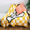 Puppy Half-Velvet Sofa Blanket Air-Conditioned Room Warm Shawl Blanket Office Nap Simple Knitted Thread Blanket Blanket