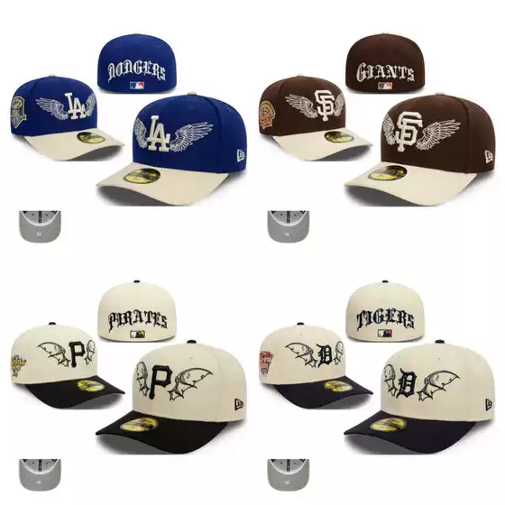 Foreign trade new curved along the size cap curved cap football team cap baseball cap
