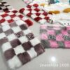 Source Factory Imitation Wool Carpet Fur Integrated Floor Mat Bay Window Decorative Blanket Imitation Sheepskin Light Luxury Style Floor Mat Carpet