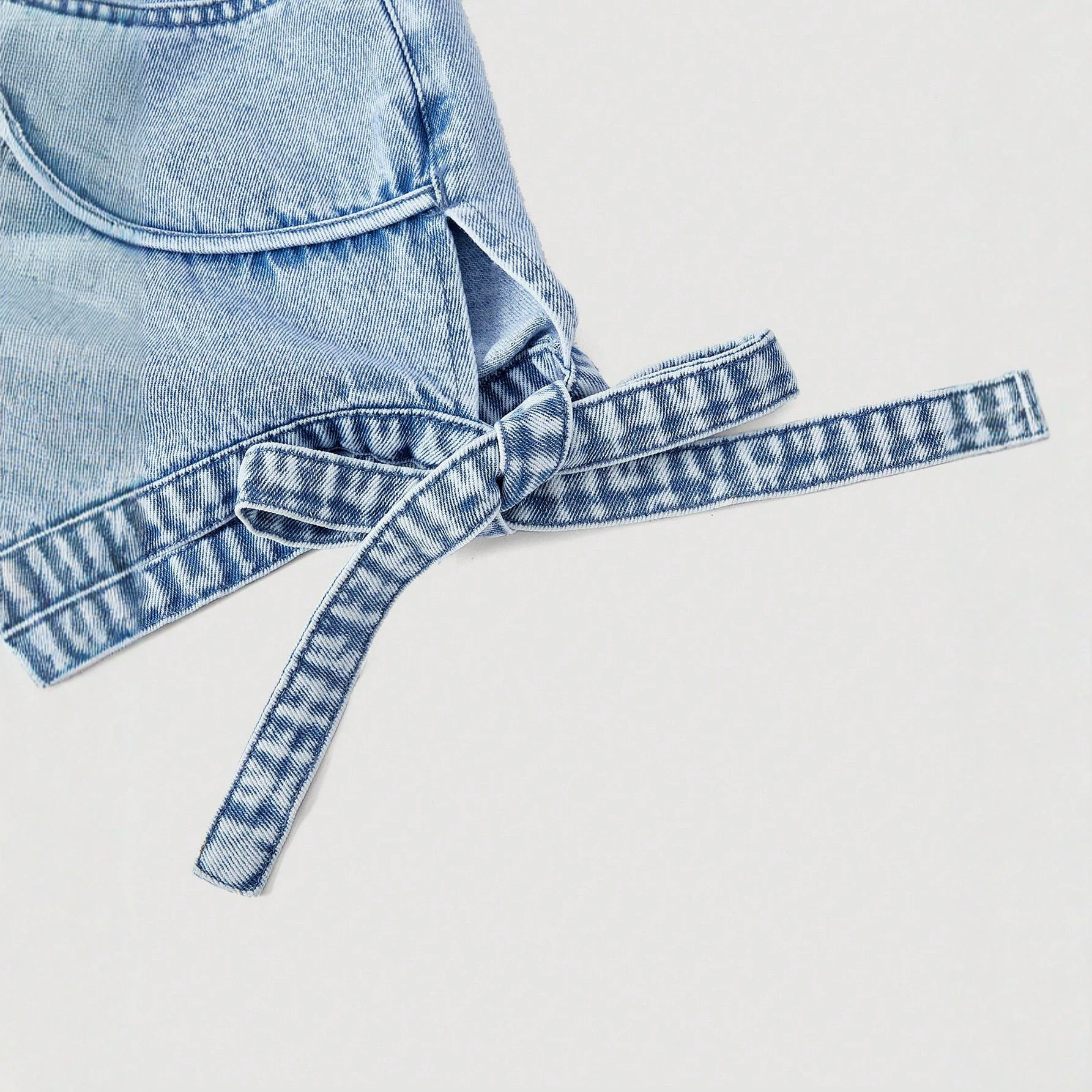 Casual Womens Denim Shorts Slim Fit Drawstring Design Versatile Style Perfect for Summer Ready to Ship