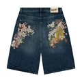 Washed blue shorts✾✾