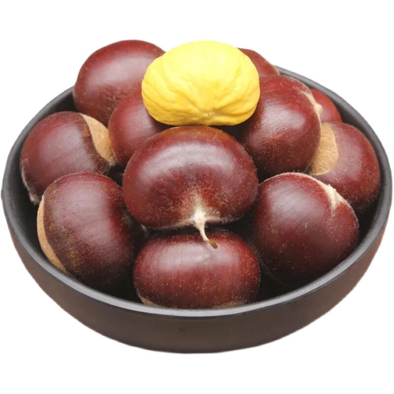 Fresh Raw Chestnuts from the Mountains of Guizhou and Yunnan, Large Hairy Chestnuts, Oil Chestnuts with Shells, Freshly Picked and Shipped, Free Shipping and Guaranteed Compensation