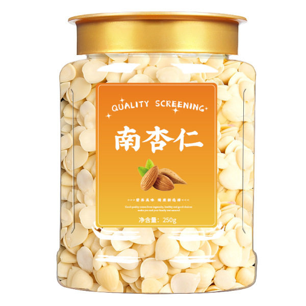 Recommended by the Central Bank: Genuine Peeled Southern Almonds, No Bitterness, No Shell, No Additives, New Original Flavor, No Additives, Suitable for Making Soy Milk