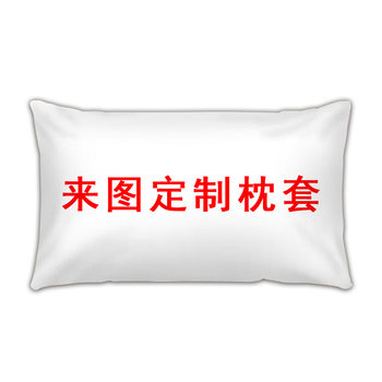 DIY to Figure Cartoon Animation Four Seasons Pillow Cover Student Dormitory Single Pillowcase Adult Home Double-sided Printing