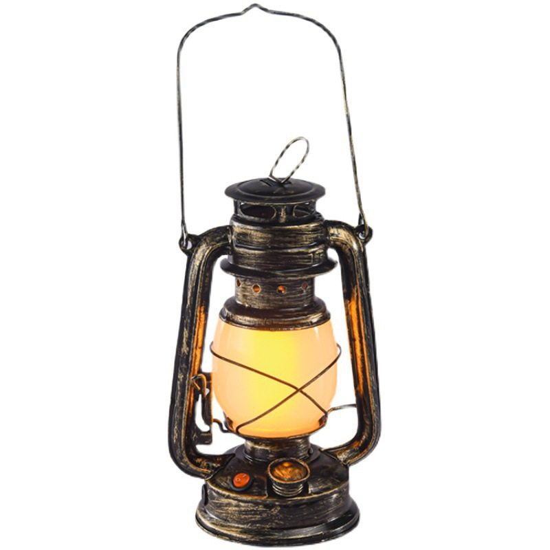 Wandering Bear Camping Lamp Camping Lamp Retro Horse Lamp Ambient Lamp Portable Lamp Tent Lamp Rechargeable Flame Light Outdoor Lamp