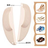 High-Heeled Shoes Sponge Forefoot Pad Comfortable Invisible Self-Adhesive Half-Size Pad Women's Soft Particle Non-Slip Shock-Absorbing Forefoot Pad