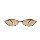 GM26 новый Moody cat's eye Wang Heli с металлическими солнцезащитными очками Y2K в стиле old money, солнцезащитные очки с защитой от ультрафиолета mini 4