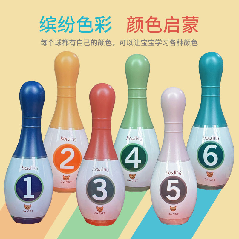 Bowling Toy Children's Set Large Indoor Ball Sports Outdoor Boy Baby Educational Toys Wholesale