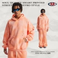 2591 distressed sweatshirt-pink orange