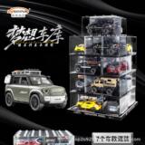 Ruisiyi play Модель Land Rover Defender Инерционный автомобиль Детская игрушка звуковая и световая модель автомобиля Игрушка для украшения автомобиля оптом