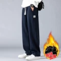 CJ-3332 navy blue fleece-lined