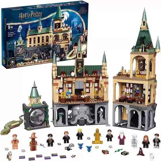 Harry Potter Series Hogwarts Chamber of Secrets 76389 Children's Assembled Chinese Building Block Toy Gift 19071