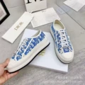 Blue embroidery