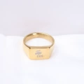 606# ring gold (please note size 8#-12# when ordering)