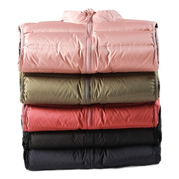Autumn and winter New down vest men's graphene heating warm waistcoat women's sports casual thickened vest vest