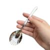 Stainless Steel Salad Spoon Creative Spoon and Fork Integrated Western Pasta Fork Instant Noodle Artifact Watermelon Spoon Cake Dessert Fork