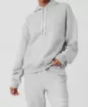Heather gray hoodie
